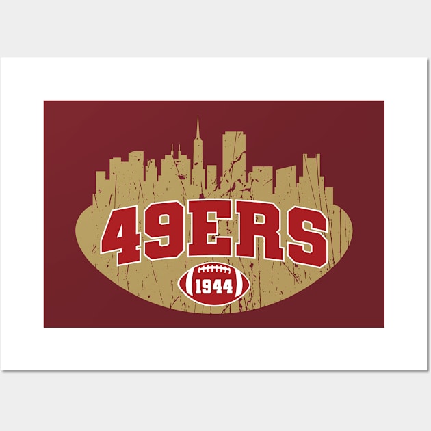 49ers Wall Art by Nagorniak